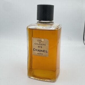 Vintage Chanel No 5 Paris Eau De Cologne 118ml 4.0 oz Fragrance Discontinued Old